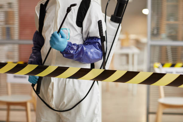 Professional Infectious Disease Decontamination technician working in East Rockaway, NY